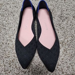 Rothy's Black Shimmer Points